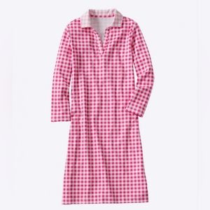Draper James Lands' End Gingham dress